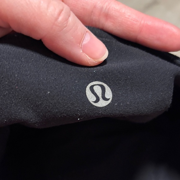 lululemon athletica Black Shorts with Bold Pink Band -Reversible - Picture 2 of 3